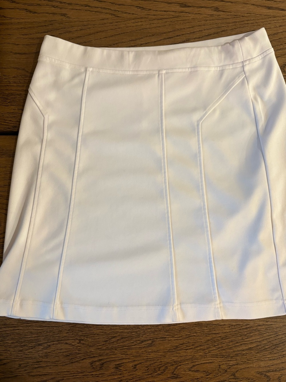 Lilly Pulitzer White Athletic Tennis Golf Skirt Small Pink Palm Logo